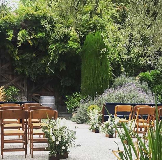 Exterior of Cossars Wineshed near Christchurch, Canterbury, New Zealand, a venue for weddings and special events